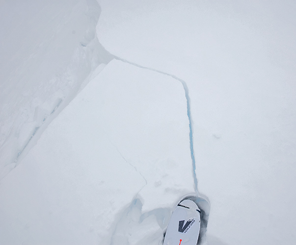 cornice cracking